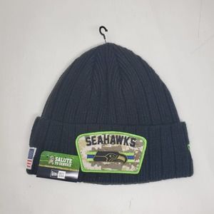 NFL Seattle Seahawks 2021 Salute To Service Cuffed Knit Beanie Hat